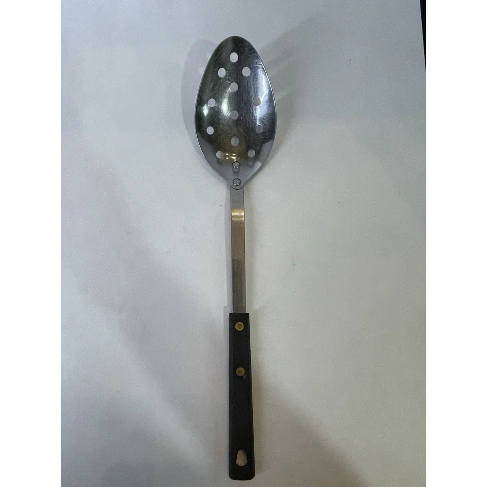 Vintage Stainless Steel USA Slotted 13